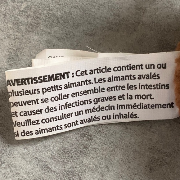 Animal Mini Magnets Moose Hippo Lion Panda, Ganz & ASI Brands - Picture 8 of 14